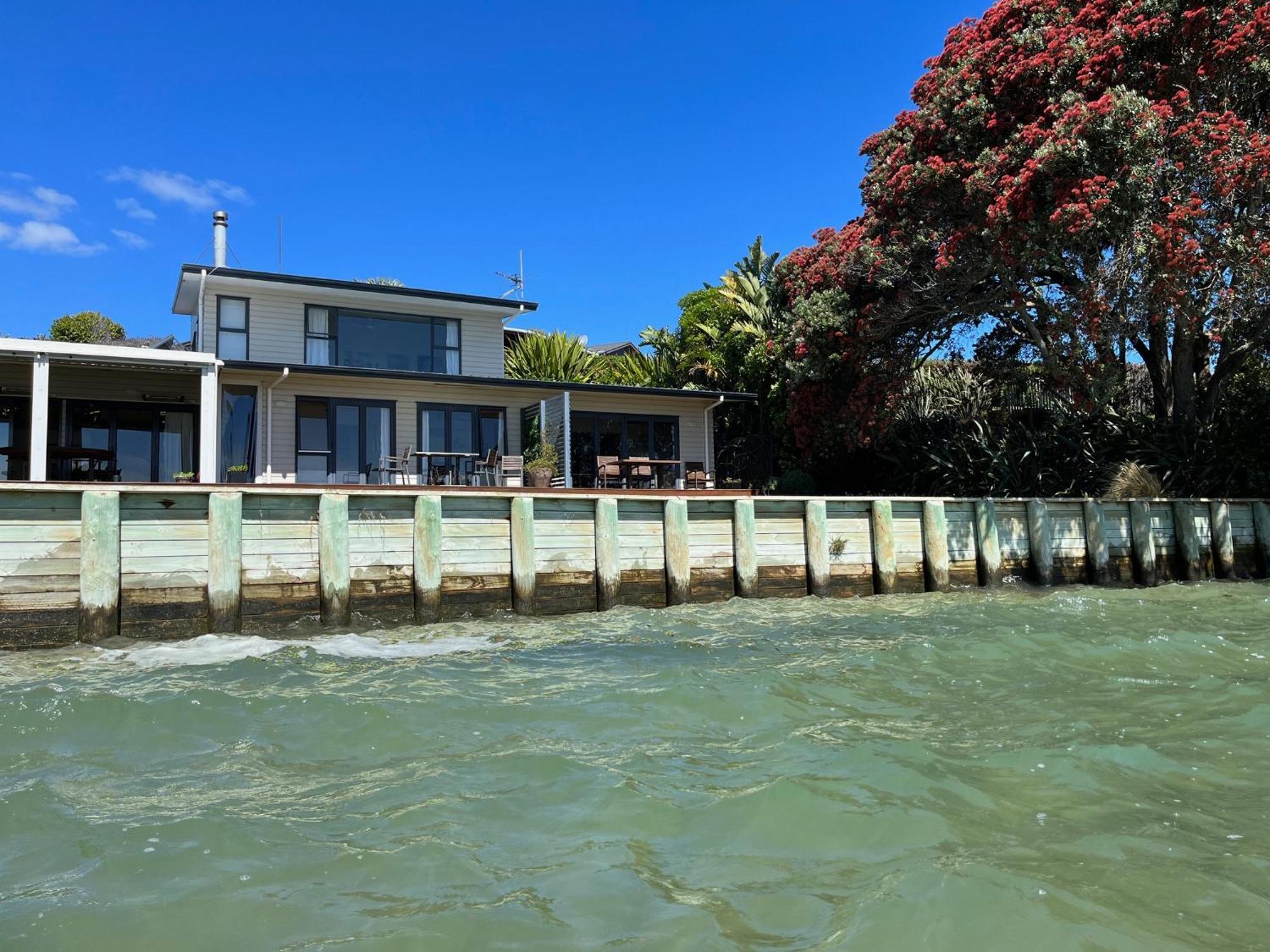 Absolute Waterfront Serenity Near Auckland Clarks Beach Extérieur photo
